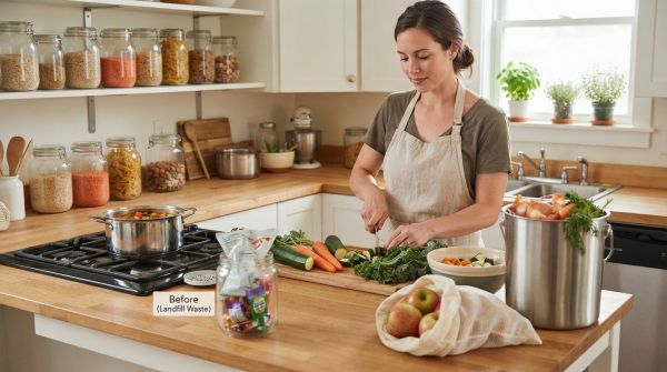 Comment le mouvement zéro déchet influence-t-il nos habitudes alimentaires ?